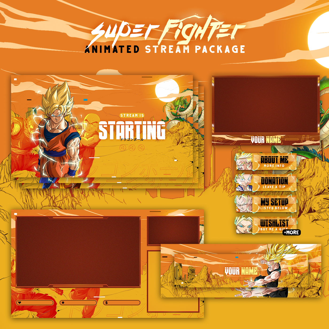 Dragon ball z Stream package