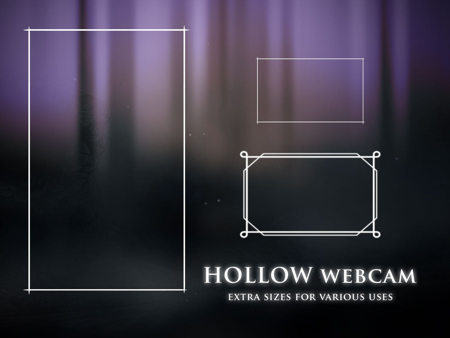 Animated Hollow overlays Hollow twitch package