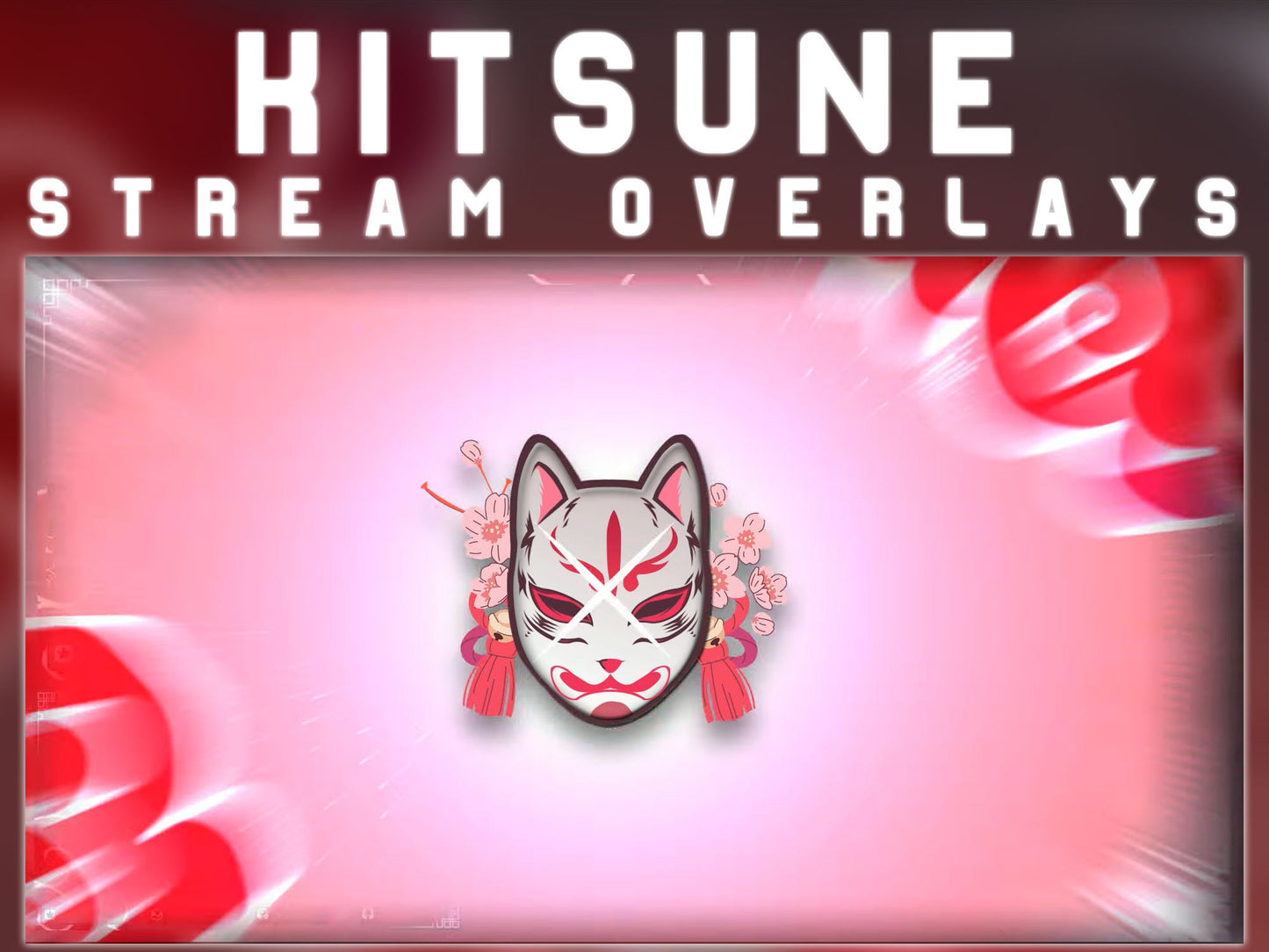 Animated Kitsune Red Stream Package