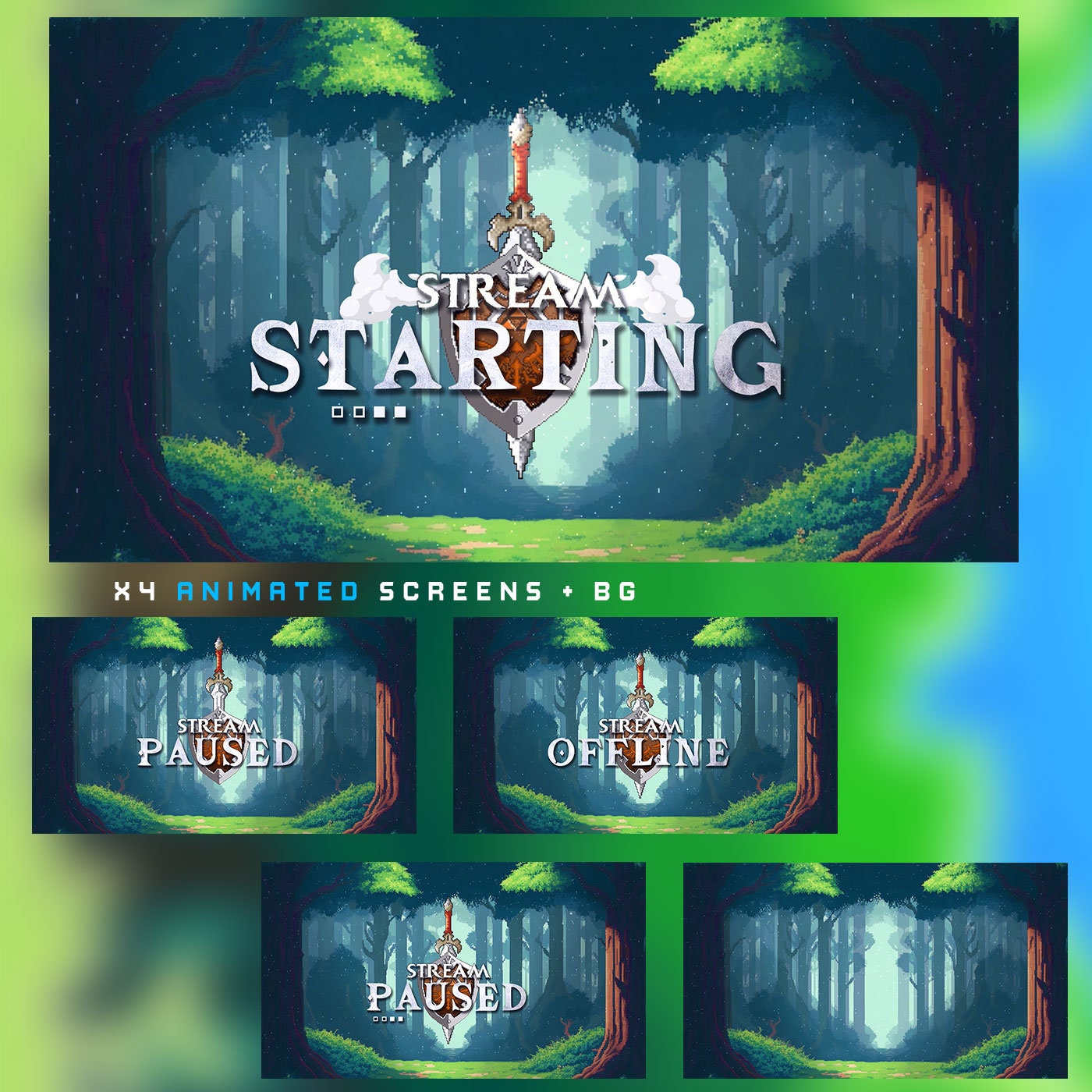 Premium Fantasy RPG Stream Package