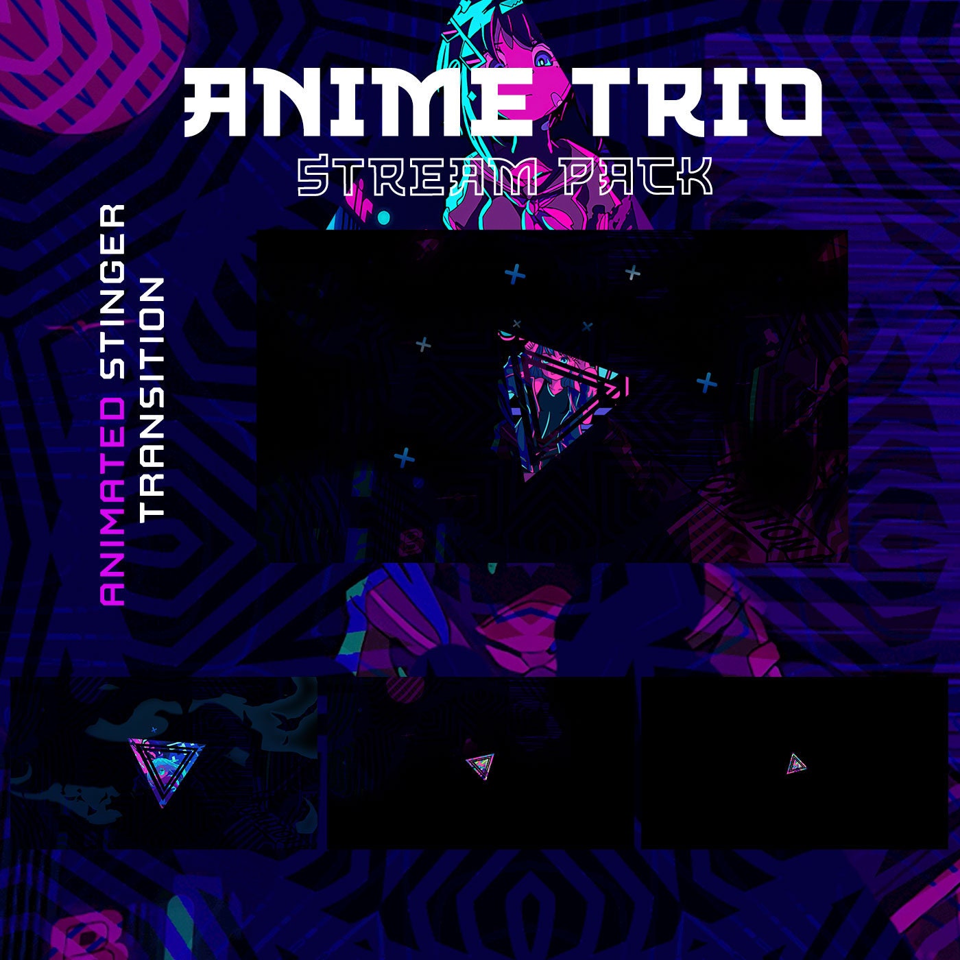 Retro Premium Animated Twitch Package