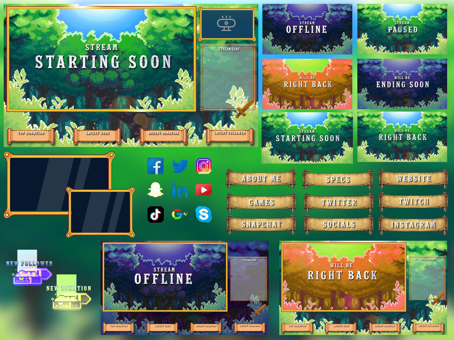Premium Multi language Fantasy Stream Package