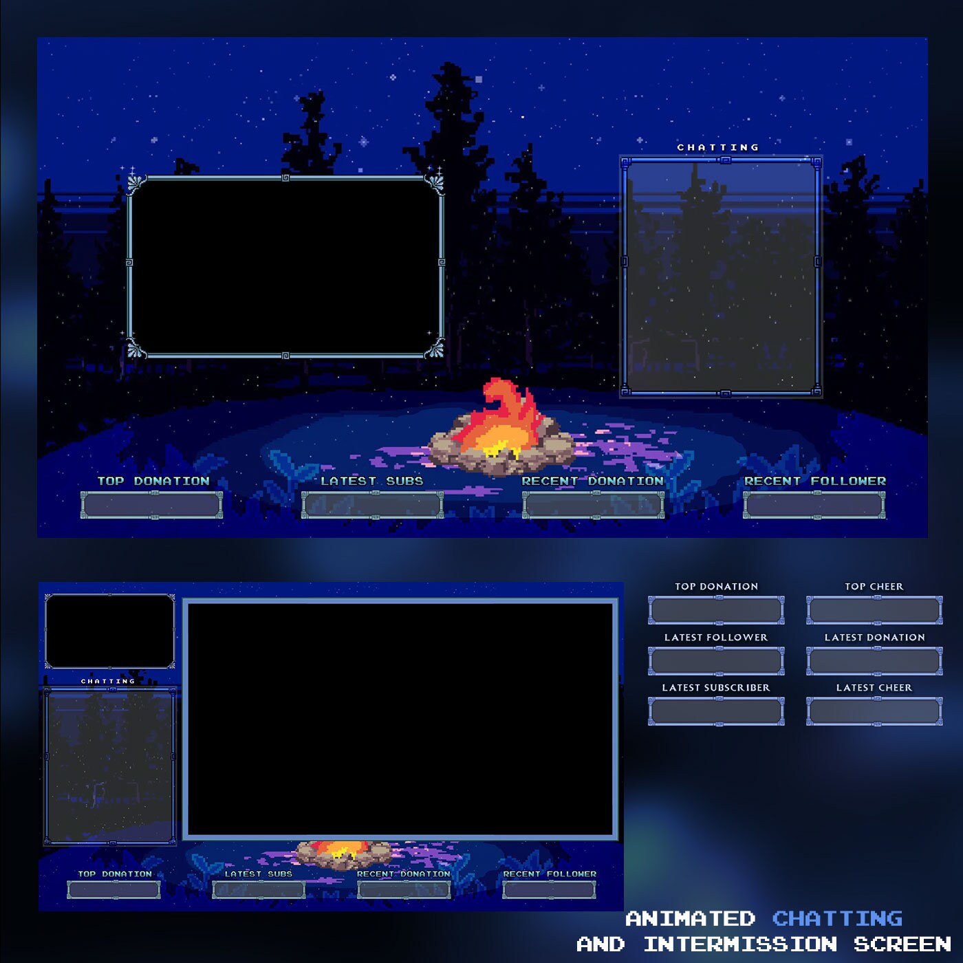 Premium Bon Fire Stream Package