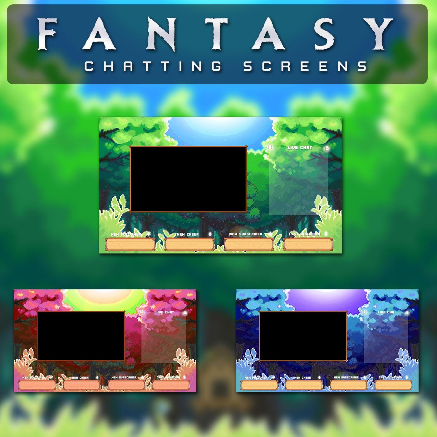 Premium Fantasy RPG Stream Package