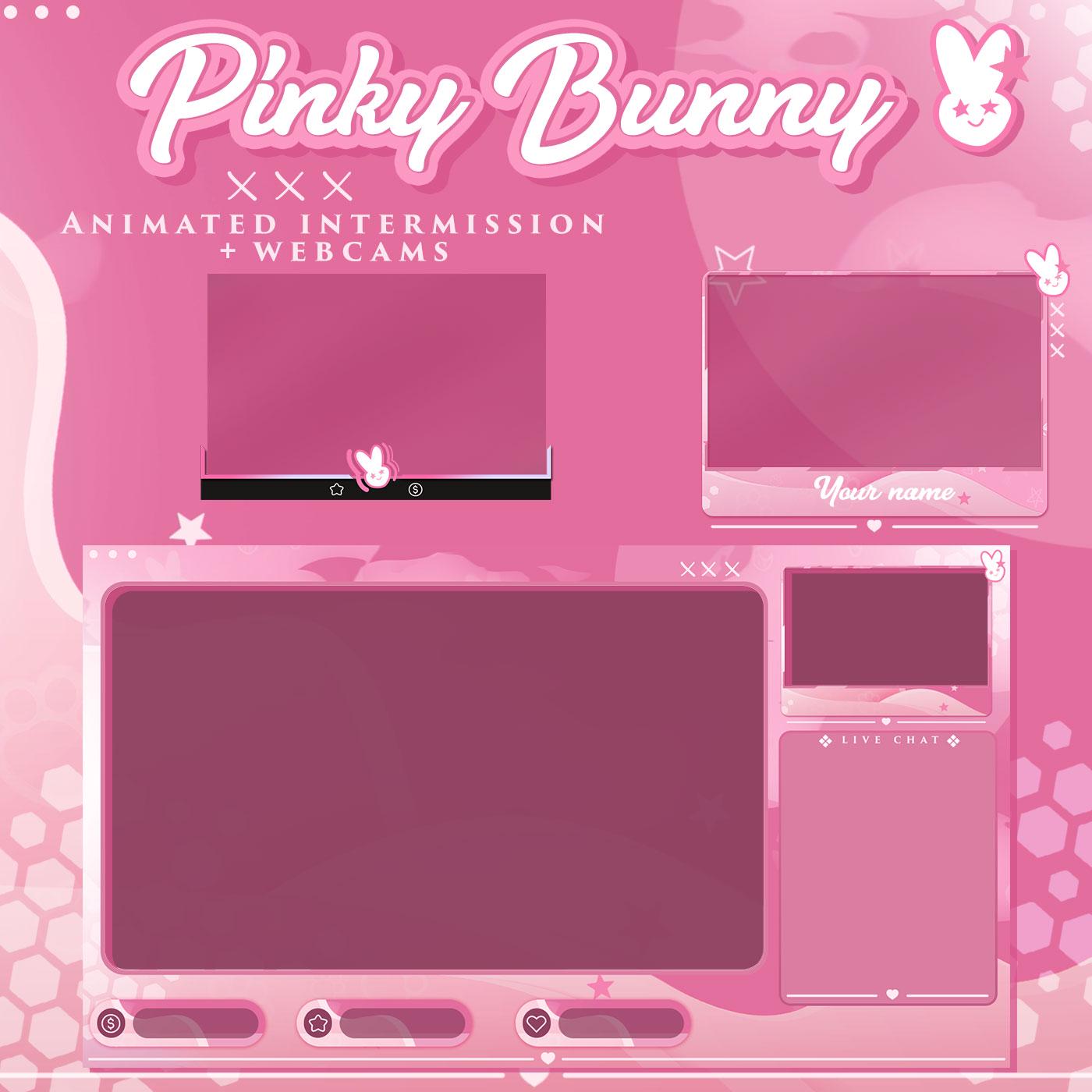 Pinky Bunny Stream package