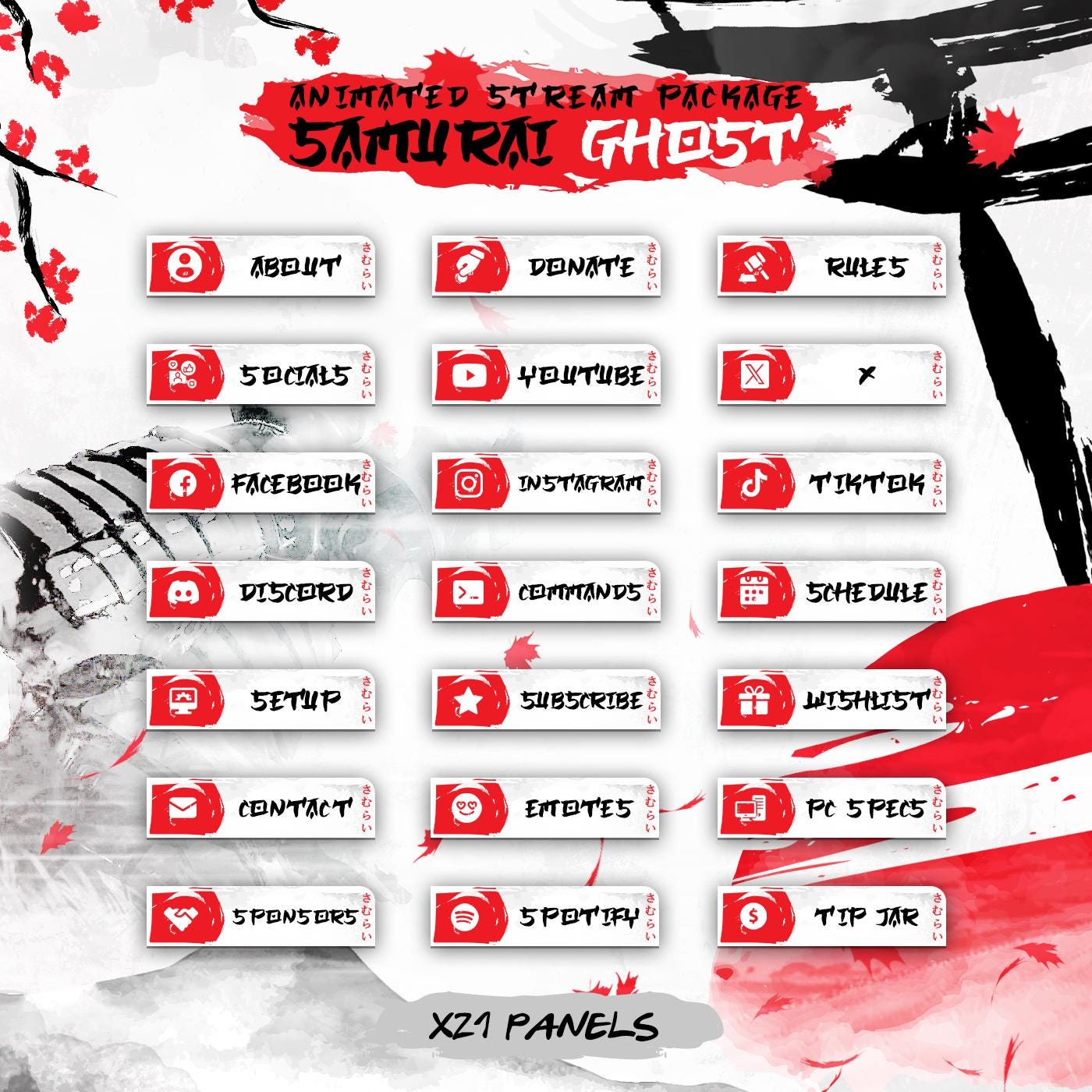 Premium Samurai Stream Package