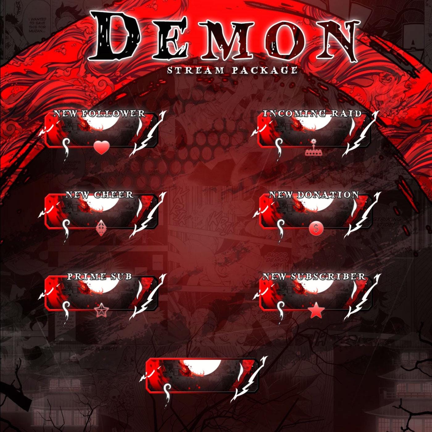 Demon Slayer Stream Package