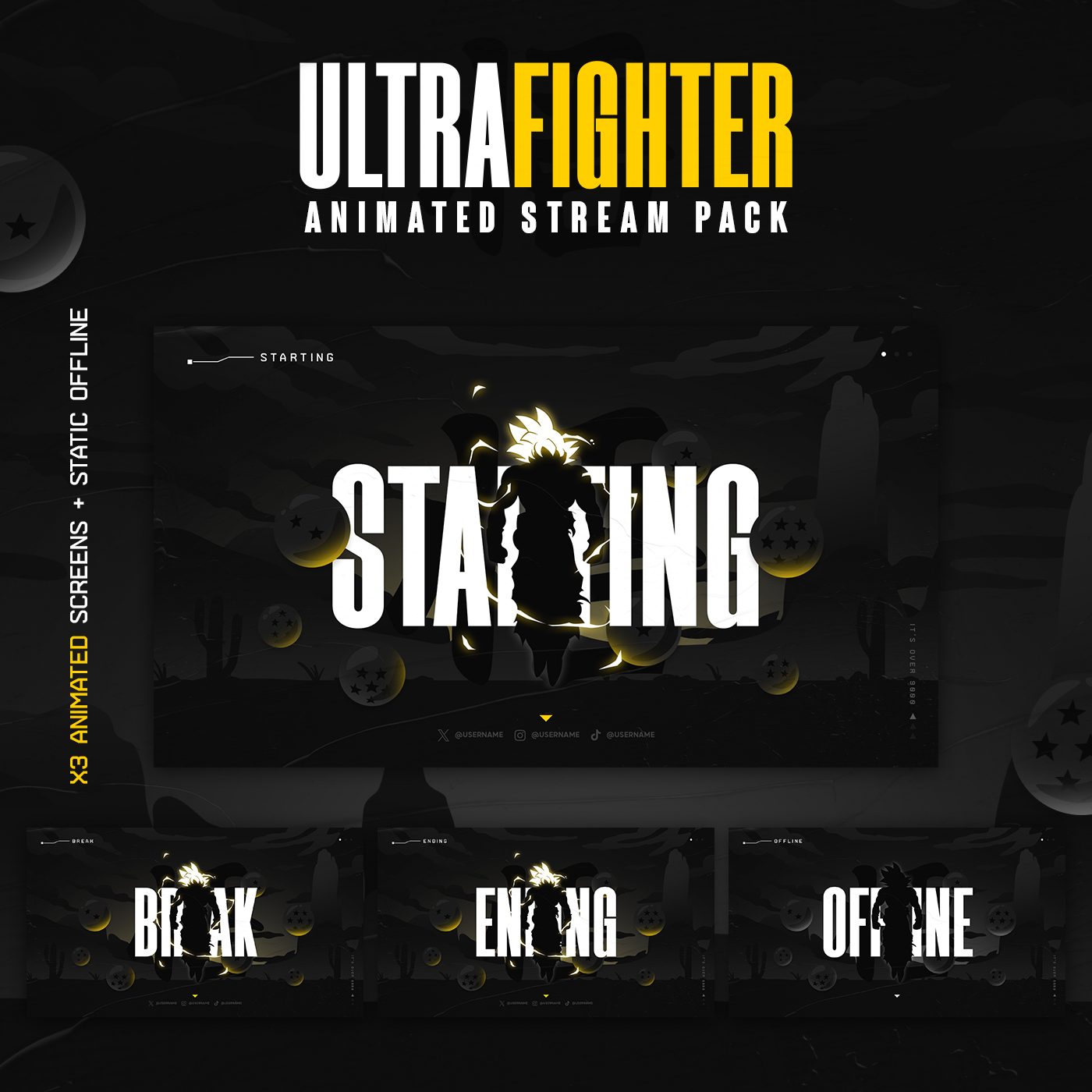 Ultra Fighter Son Goku Stream package