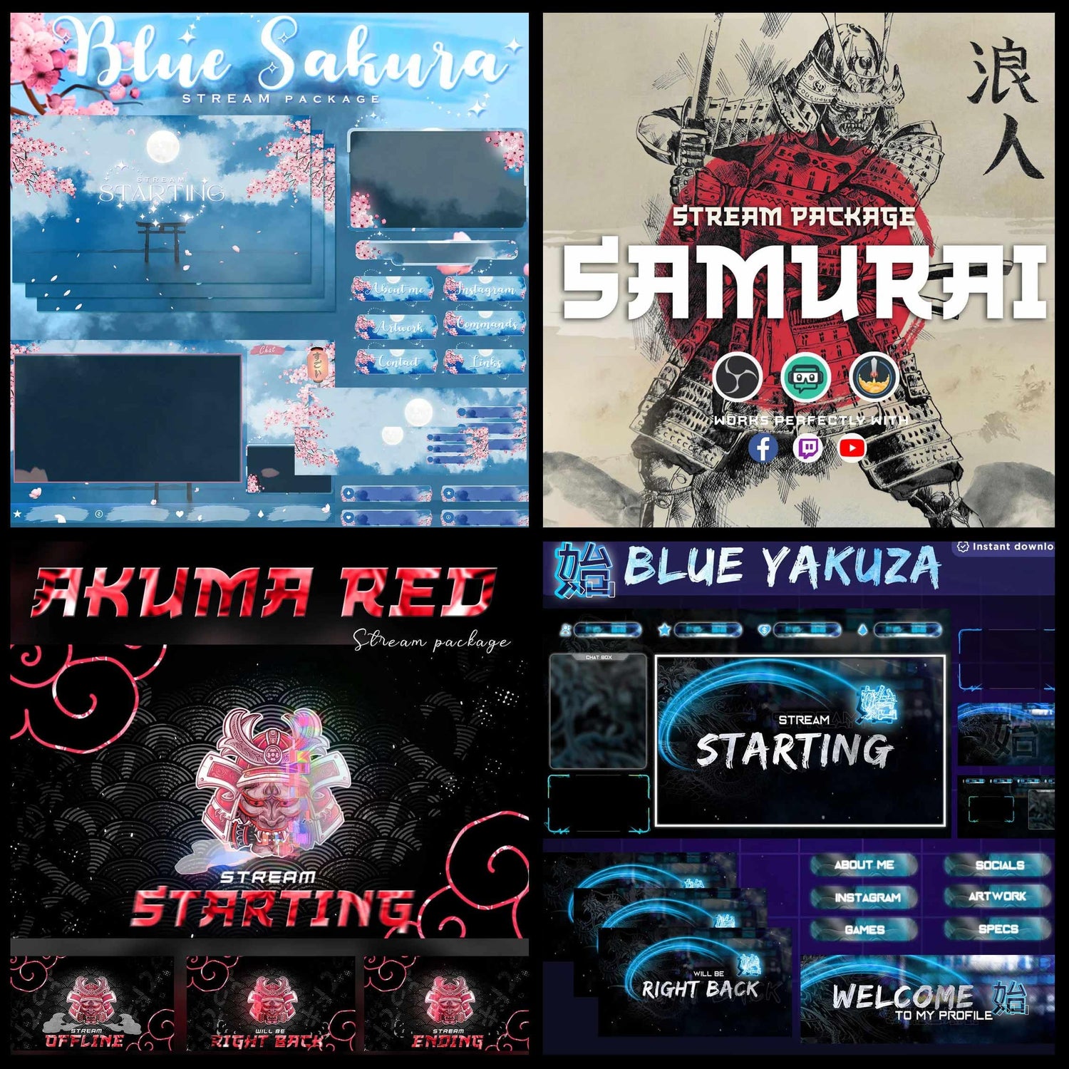 Japanese Overlays