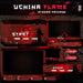 Fire Flame Uchiha Itachi Twitch overlays full stream package