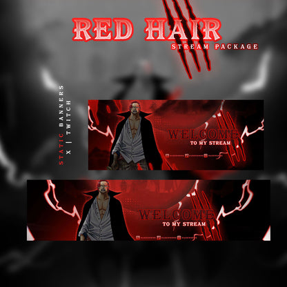 The Great Pirate Red Hair Shanks Stream Package Full Twitch