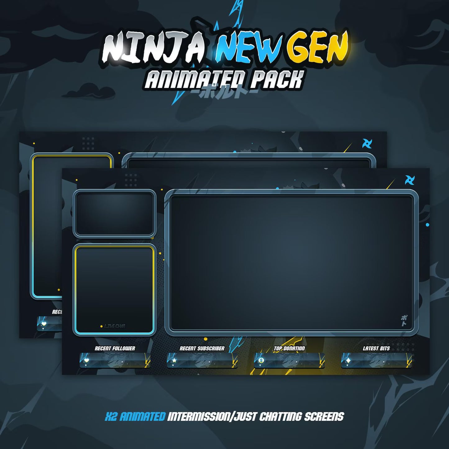 Ninja Boruto Next Gen Naruto Animated Stream Pack