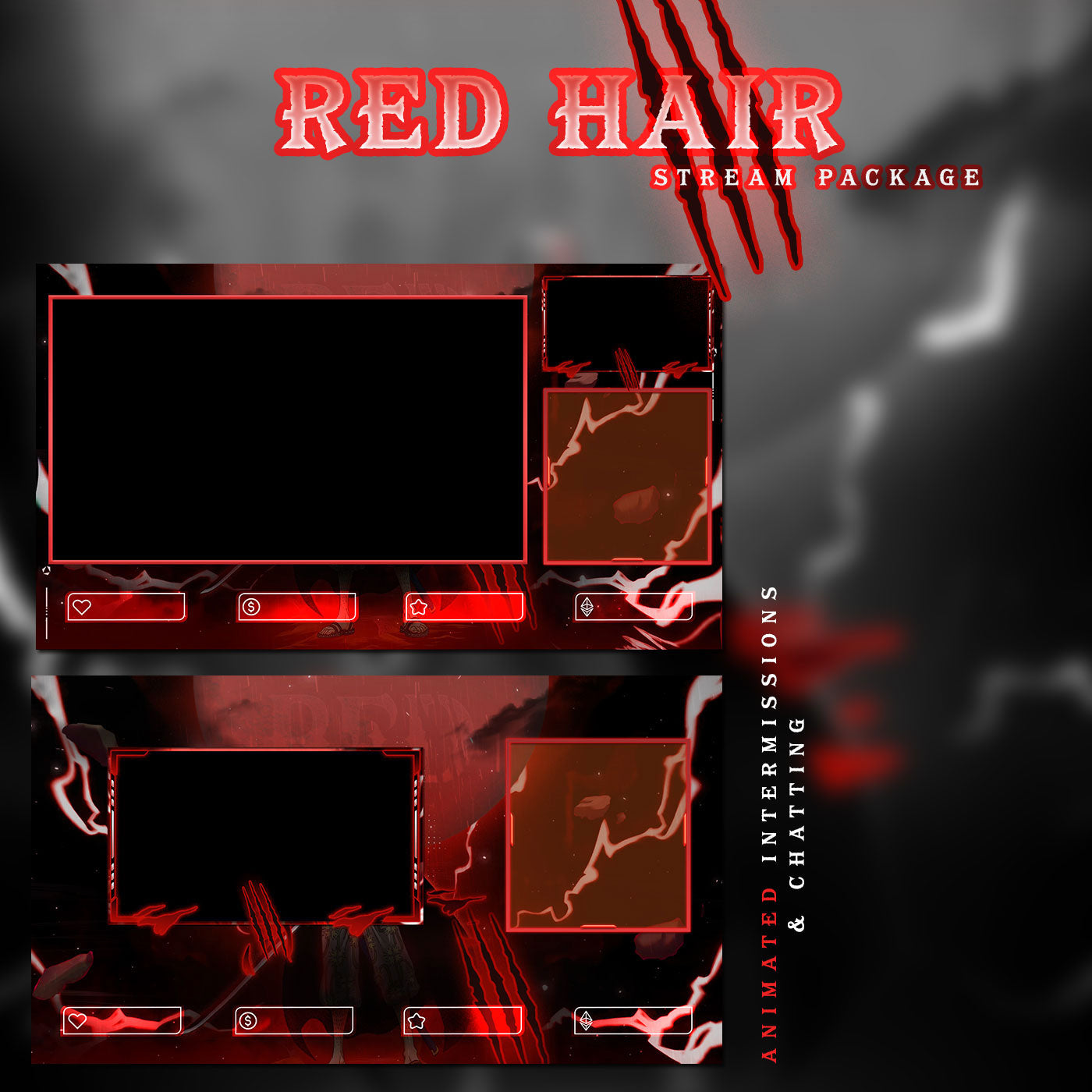 The Great Pirate Red Hair Shanks Stream Package Full Twitch