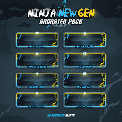 Ninja Boruto Next Gen Naruto Animated Stream Pack