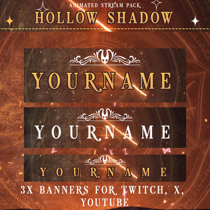 Hollow Shadow Stream Package Animated Full Animated Package