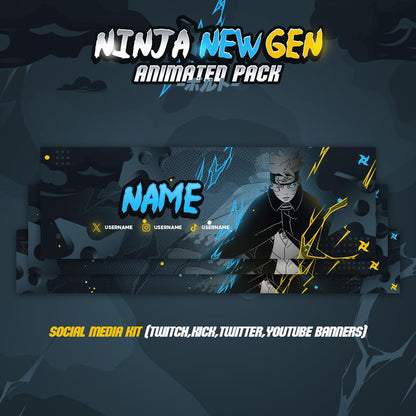 Ninja Boruto Next Gen Naruto Animated Stream Pack