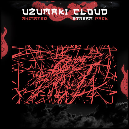 Uzumaki Stream Package Twitch overlays full stream package