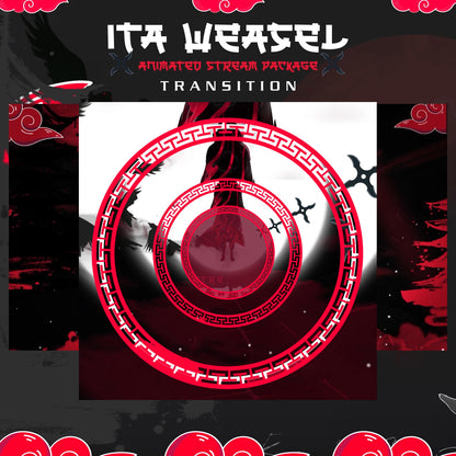 Sharingan Stream Package Twitch overlays full stream package