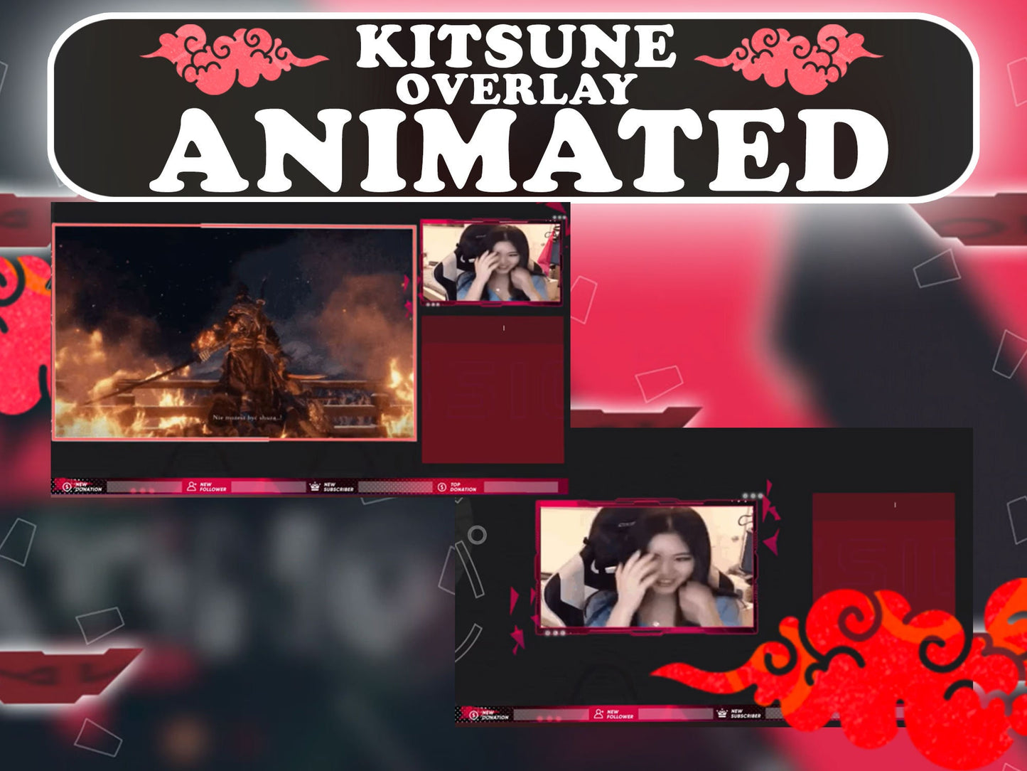 Animated Kitsune Mask Package