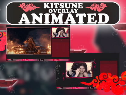 Animated Kitsune Mask Package