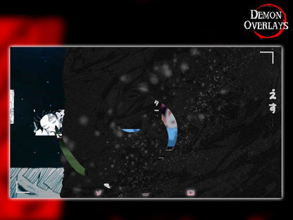 Animated Demon overlays Stream package