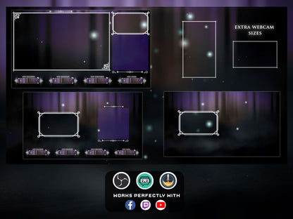 Animated Hollow overlays Hollow twitch package