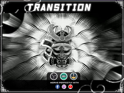 Animated Oni Stream Overlay Package