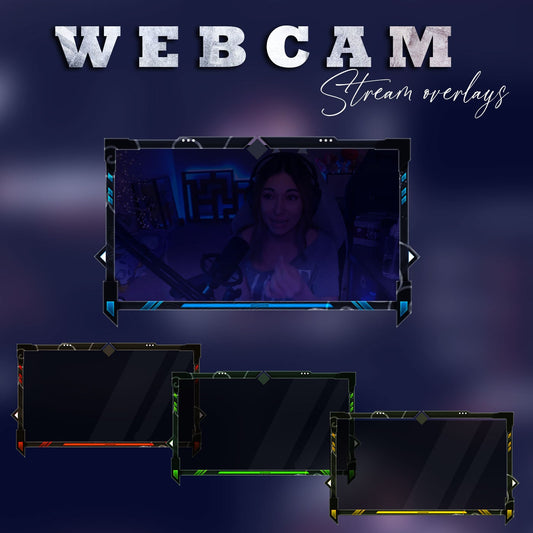 Animated Webcam Frame Pack