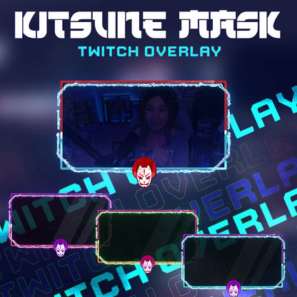 Animated Webcam Pack Kitsune