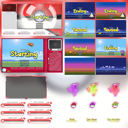 Animated Pokémon Stream Package