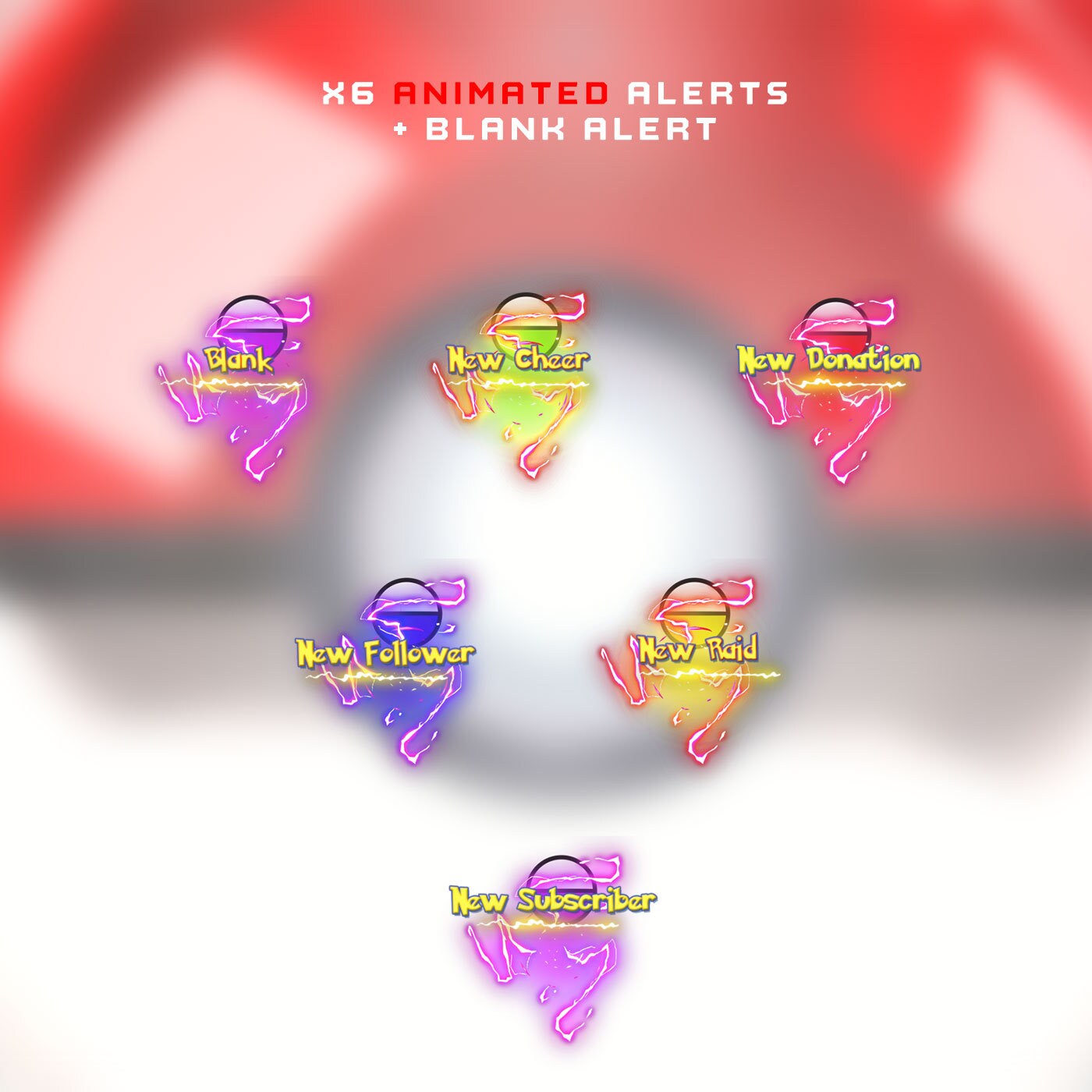 Animated Pokémon Stream Package