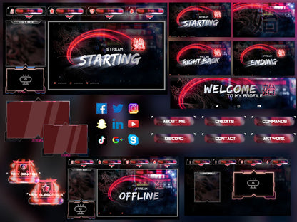 Animated Yakuza Stream Package