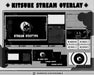 Animated Black & White  Kitsune Stream Package