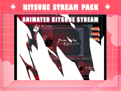 Animated Kitsune Stream Package