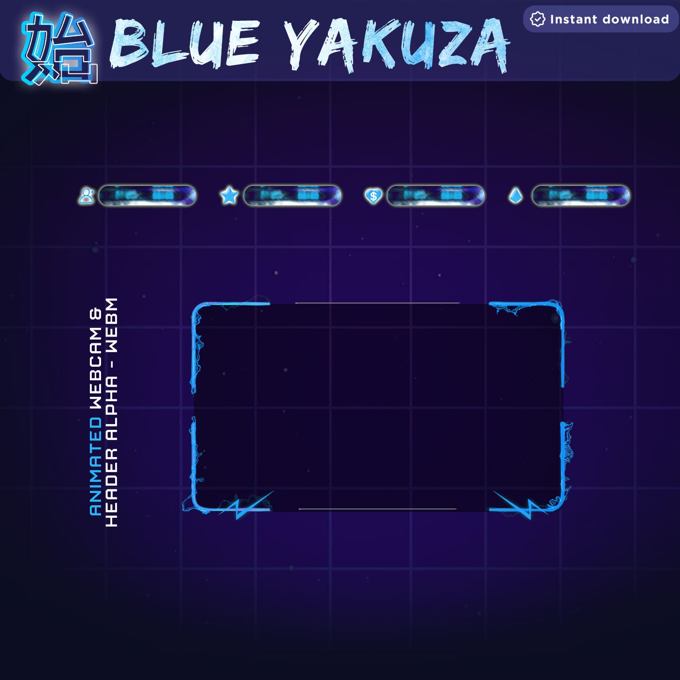 Premium Blue Yakuza Stream Package