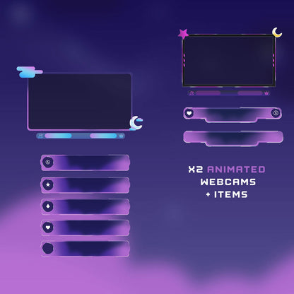 Premium Moon Scenery Stream Package