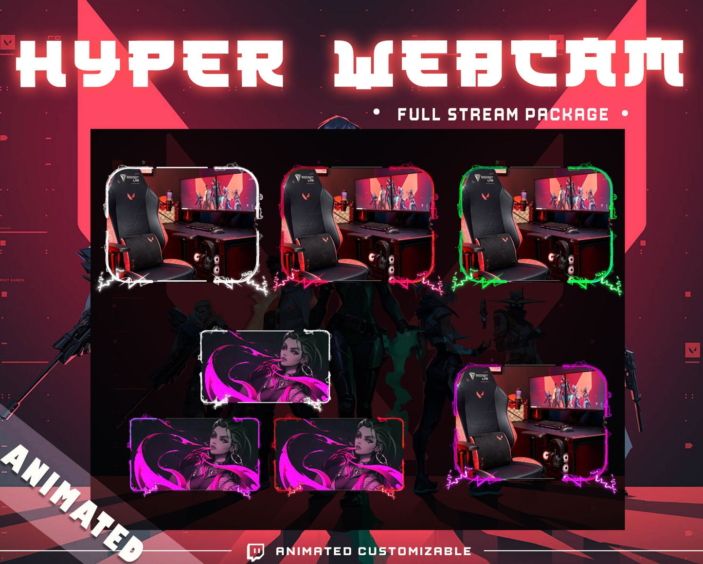 Premium Webcams Stream Package