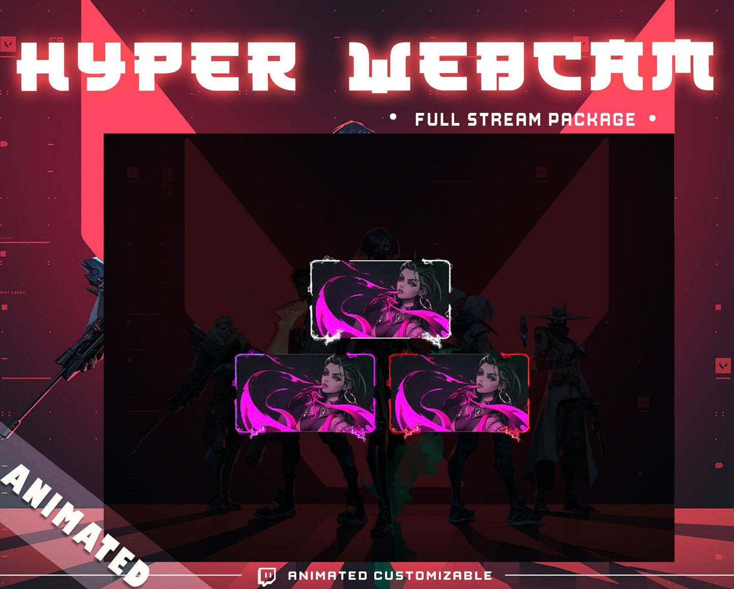 Premium Webcams Stream Package