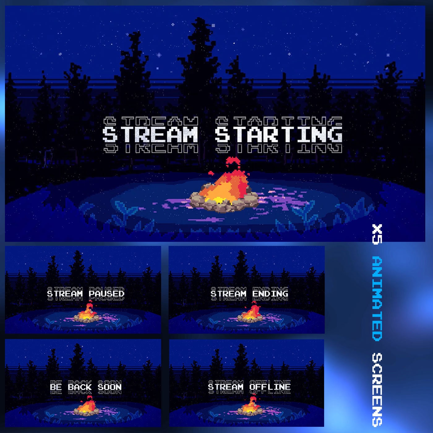 Premium Bon Fire Stream Package