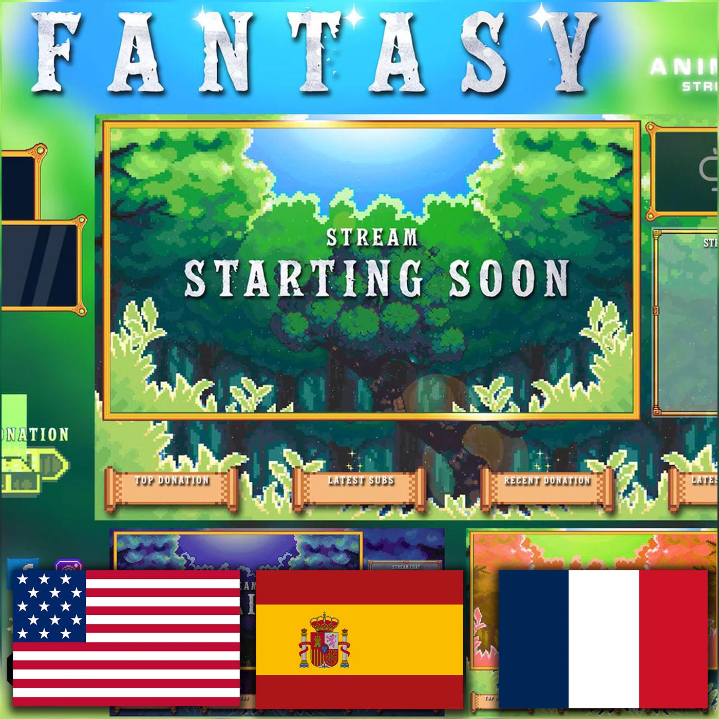 Premium Multi language Fantasy Stream Package