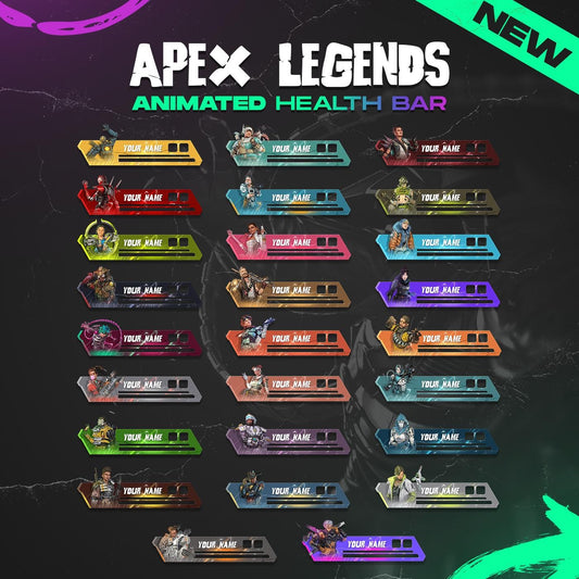 Animated Apex overlays Stream Pack