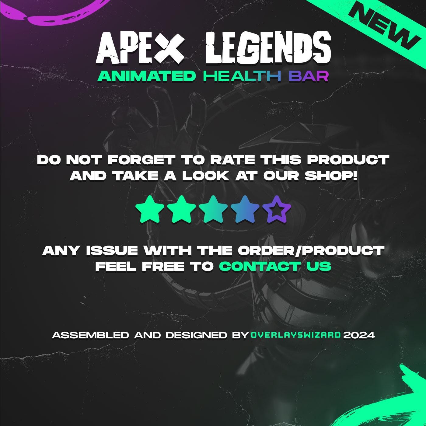 Animated Apex overlays Stream Pack