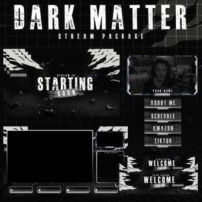 Animated Dark Matter Stream Package