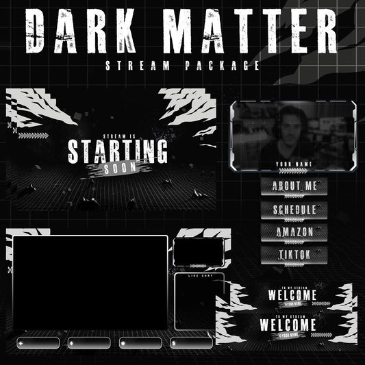 Animated Dark Matter Stream Package