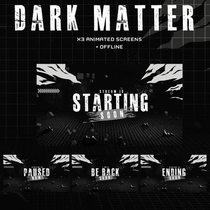 Animated Dark Matter Stream Package