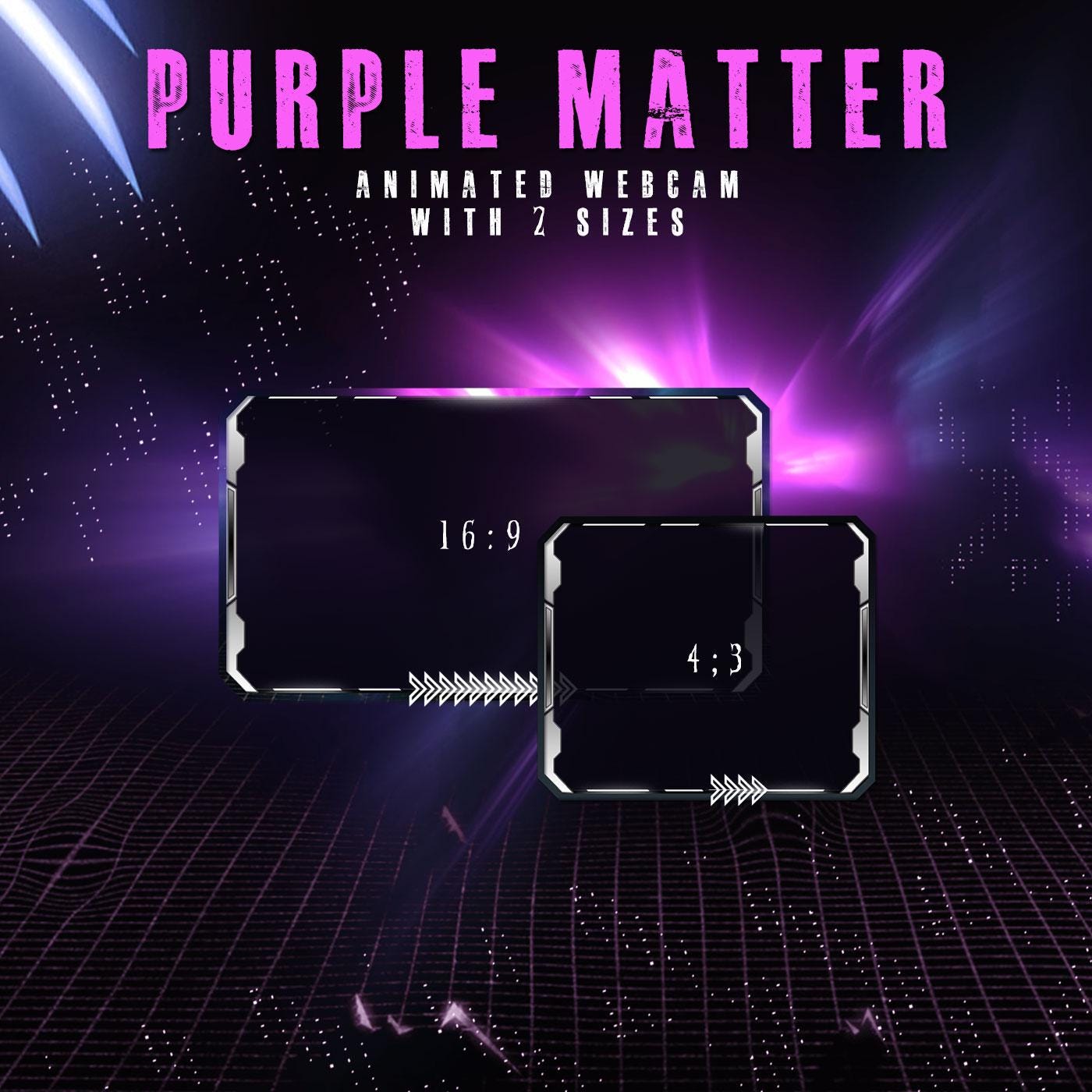 Animated Purple Matter Stream Package