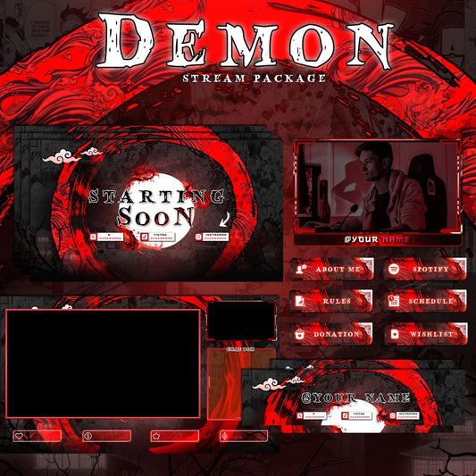Demon Slayer Stream Package