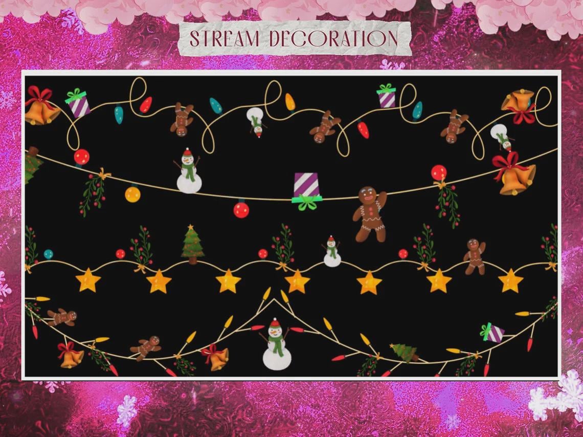 Animated Christmas Twinkle Lights