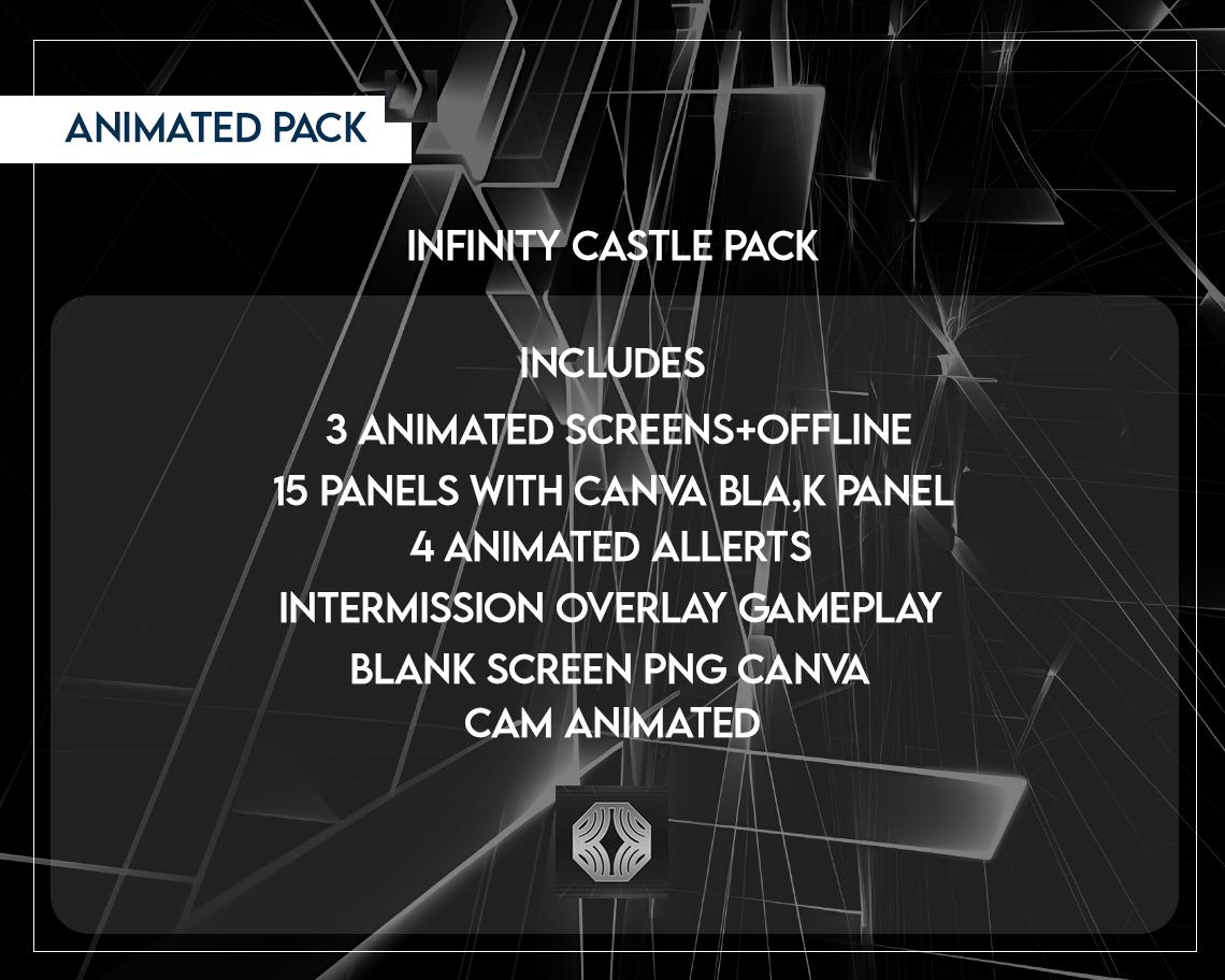Animated Infinity Castle Twitch Pack