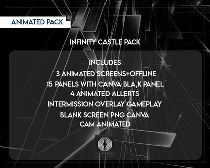 Animated Infinity Castle Twitch Pack